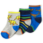 Baby Cotton Rich T-Rex Socks 3 Pairs