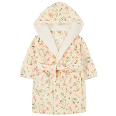Girls Woodland Cream Robe