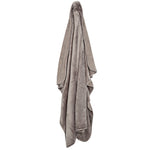 Double Layer Fleece Sherpa Blanket 140x180cm Grey