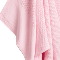 Baby Girls Boys Cellular Blanket 70 x 105cm Pink