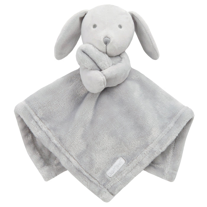 Baby Bunny Comforters Soft Plush Fleece Grey