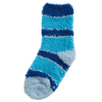 Baby Cosy Non Slip Blue Socks 2 Pairs