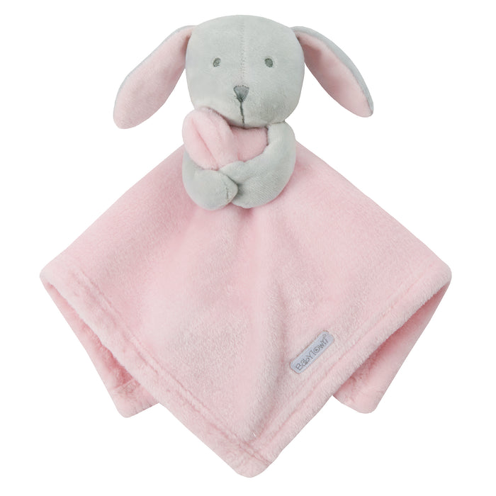Baby Pink Bunny Robe and Comforter Set