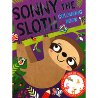 Sloth Colouring Book