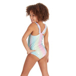 Girls Rainbow One Piece Swimsuit