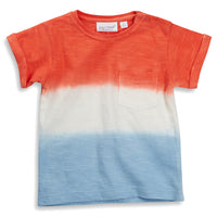 Baby Boys Dip-dye Orange T-Shirt 