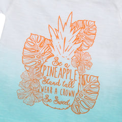 Baby Girls Dip-dye Pineapple T-Shirt