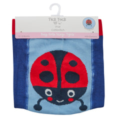 Baby Anti Slip Ladybird Tights 1 Pair