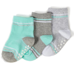 Baby Cotton Rich Mint Socks 3 Pairs