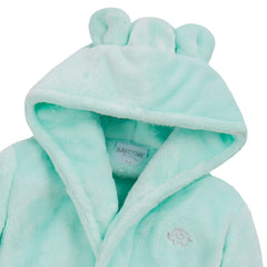 Baby Bear Ears Mint Robe