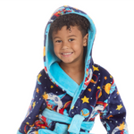 Boys Dragon Print Robe