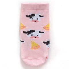 Baby Cotton Rich Cow Socks 3 Pairs