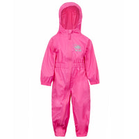 Toddler Baby Waterproof Puddlesuit Pink