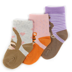 Baby Cotton Rich Jungle Socks 3 Pairs