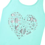 Girls Metallic Sea Swimsuit