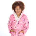Girls Ballerina Pink Robe