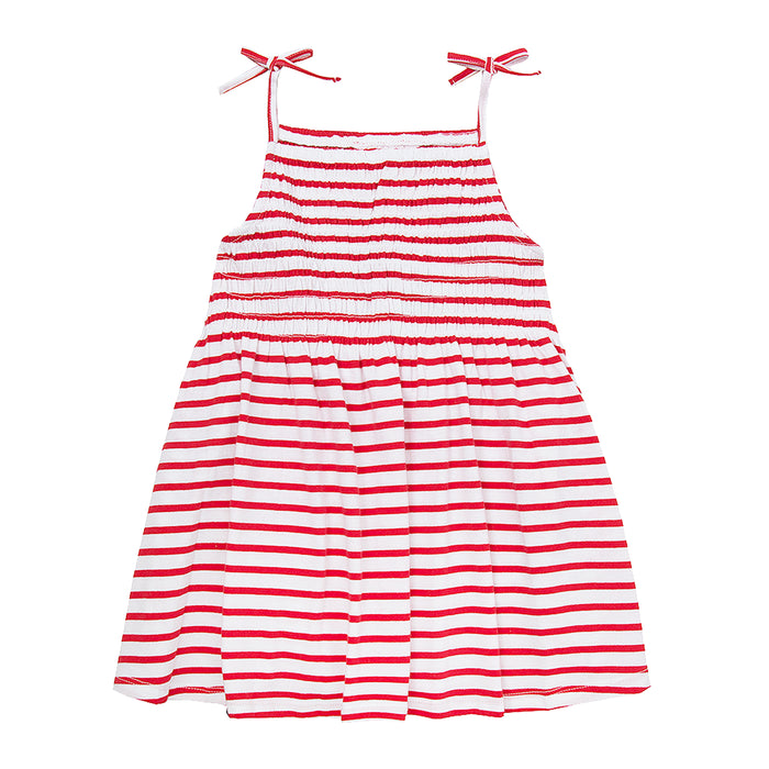 Girls Summer Stripe Beach Dress