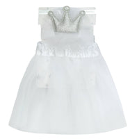 Baby White Princess Tutu Skirt & Headband Set