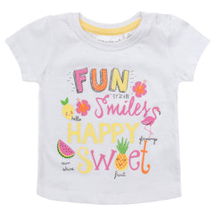 Baby Girls Cute T-shirts 3 Pack