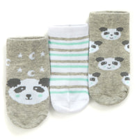 Baby Cotton Rich Panda Socks 3 Pairs