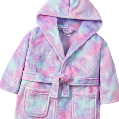 Girls Sparkle Galaxy Robe
