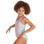 Girls Rainbow One Piece Swimsuit