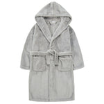 Girls Pastel Grey Robe