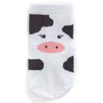 Baby Cotton Rich Cow Socks 3 Pairs