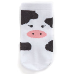 Baby Cotton Rich Cow Socks 3 Pairs