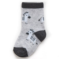 Baby Cotton Rich Zebra Socks 3 Pairs