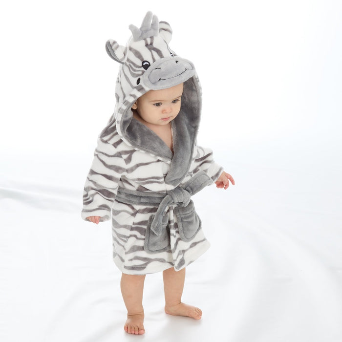 Baby Novelty Zebra Robe