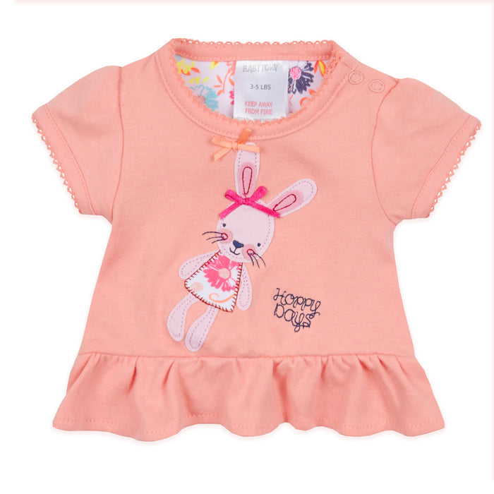Baby Girls Bunny Top and Leggings Outfit