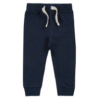 Baby Cotton Navy Joggers 3 Pack