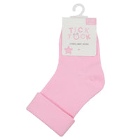 Baby Roll Top Blush Socks 3 Pairs