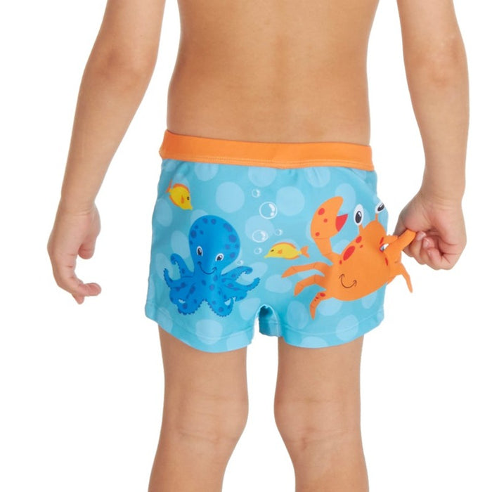 Baby Boys Crab Swim Trunks