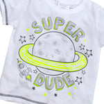 Boys Super Dude T-Shirt and Shorts Set