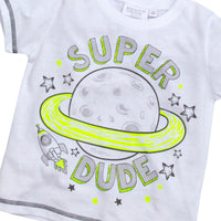 Boys Super Dude T-Shirt and Shorts Set