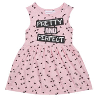 Girls Summer Dress Pretty and Perfect Pink