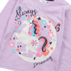 Girls Unicorn Pyjama Set