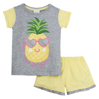 Girls Pineapple Pyjama Set