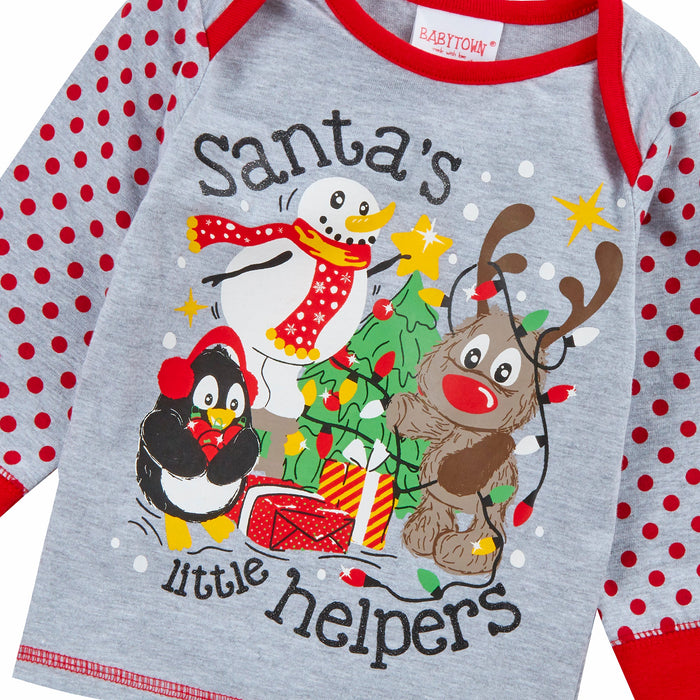 Baby Christmas Helpers Pyjama Set