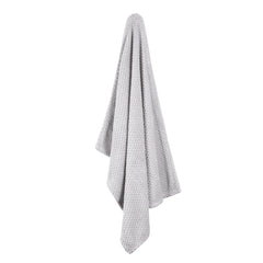 Personalised Baby Grey Waffle Blanket