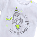 Newborn Baby Boys Rocket T-Shirt & Joggers Outfit