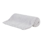 Baby Girls Boys Newborn Waffle Blanket Grey