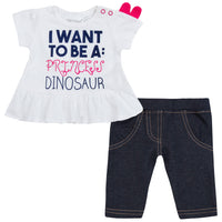 Baby Girls Princess Top and Leggings Outfit