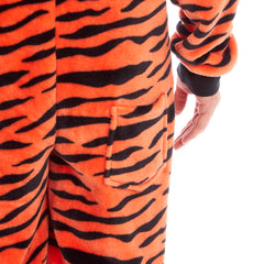 MINI ME Mens Boys Tiger Hooded Onesie 