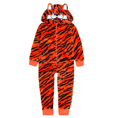 MINI ME Mens Boys Tiger Hooded Onesie 