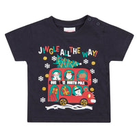 Baby Girls Boys Jingle All The Way Novelty T-Shirt