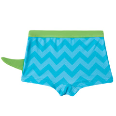 Boys Blue Novelty Turtle Trunks