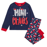 Boys Novelty Mini Claus Christmas Pyjama Set